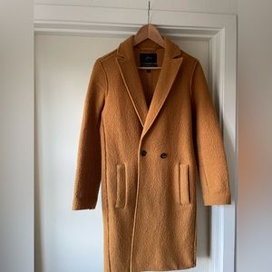 J Crew Daphne topcoat in Italian boiled wool